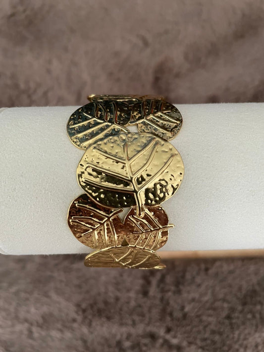 Bracelet feuille