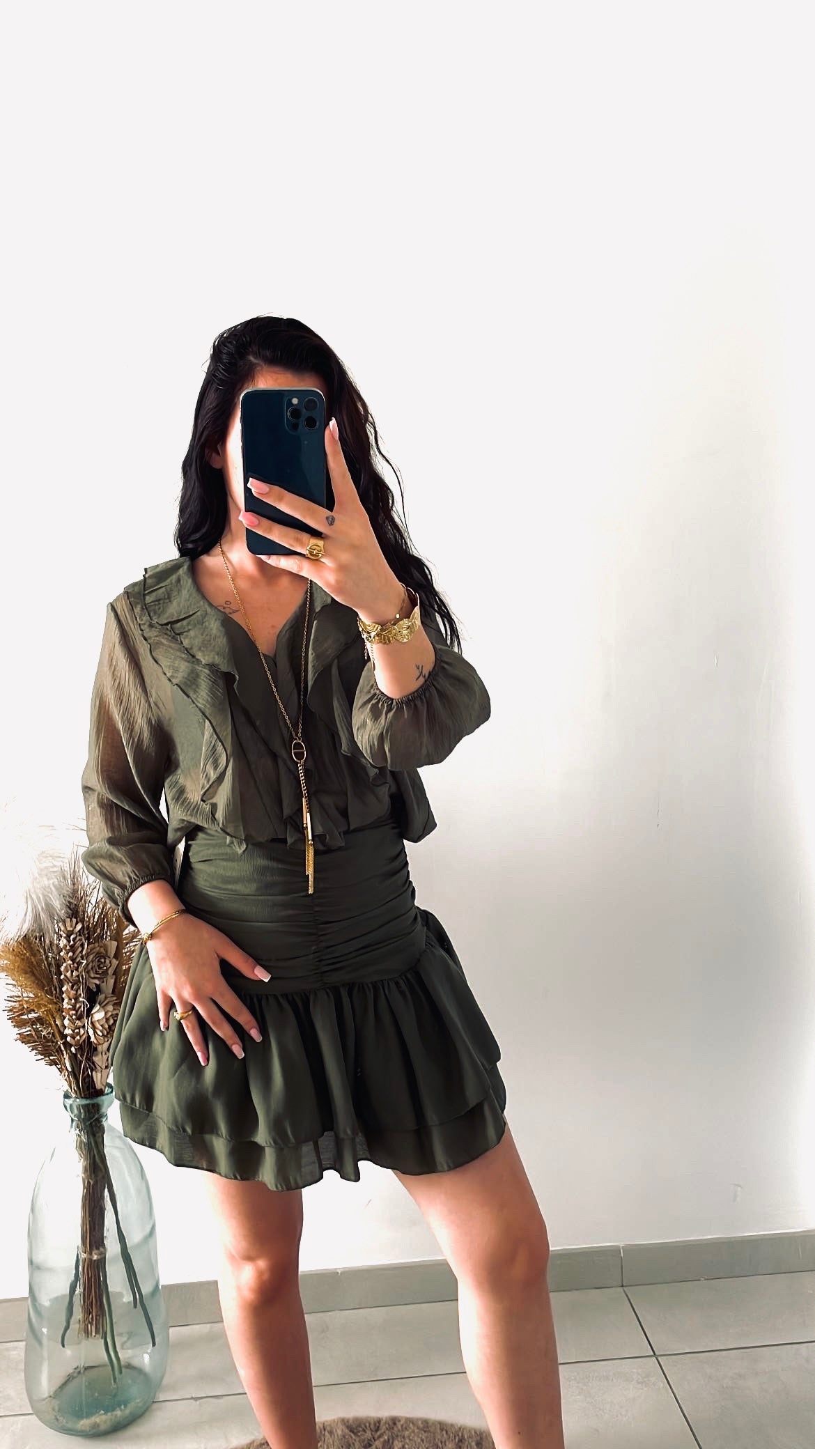Ensemble chemise et jupe